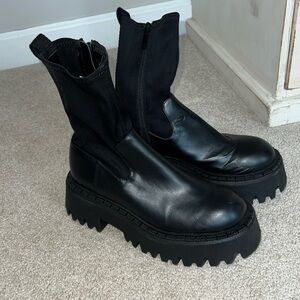 ZARA Combat Boots